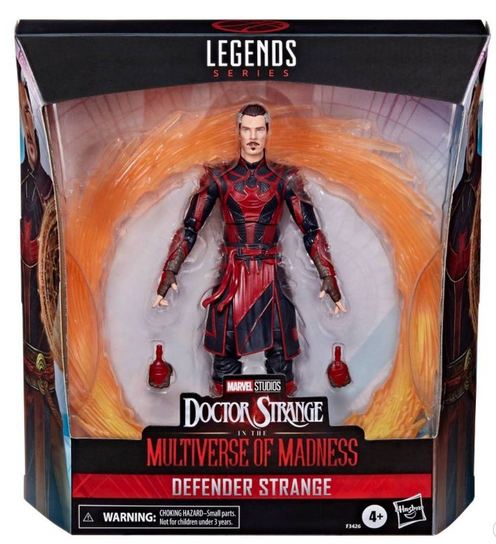 Hasbro Marvel Legends Series Doctor Strange in The Multiverse Of Darkness: Defender Strange