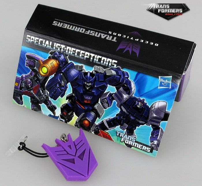 Hasbro Transformers Specialist Decepticons Earphone jack plug