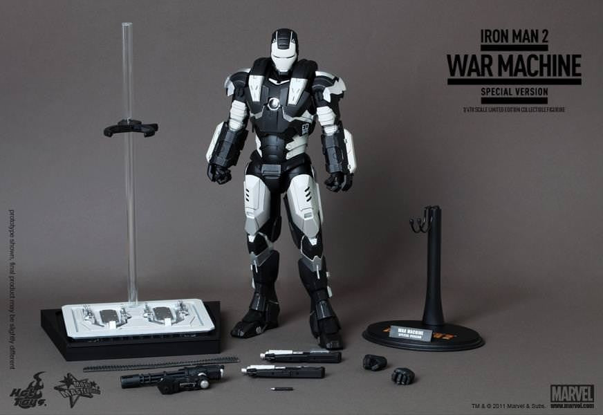 Hot Toys Movie Masterpiece MMS166 Iron Man 2 War Machine “Special Version”