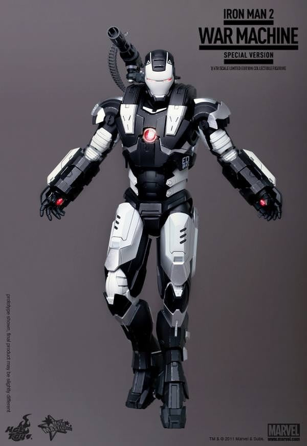 Hot Toys Movie Masterpiece MMS166 Iron Man 2 War Machine “Special Version”