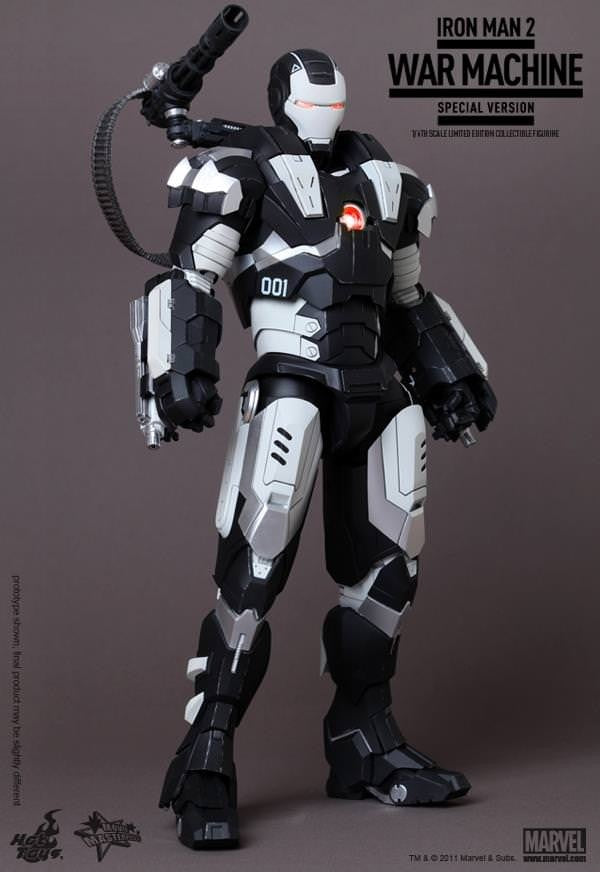 Hot Toys Movie Masterpiece MMS166 Iron Man 2 War Machine “Special Version”