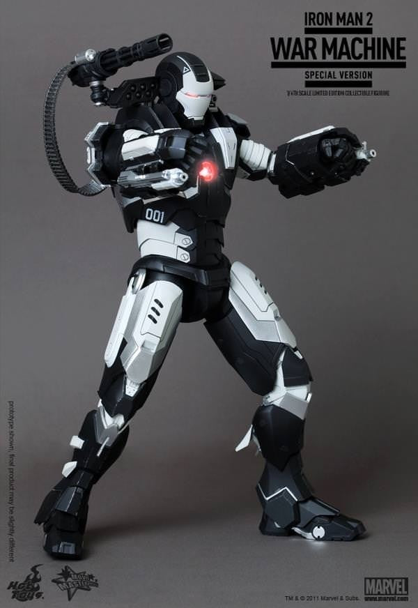 Hot Toys Movie Masterpiece MMS166 Iron Man 2 War Machine “Special Version”