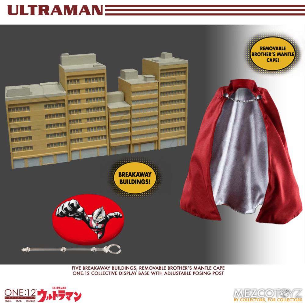 Mezco One 12 Collective Figura de acción de Ultraman