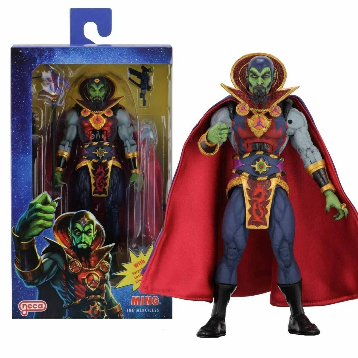 NECA Defenders Of The Earths 03 Ming The Merciless