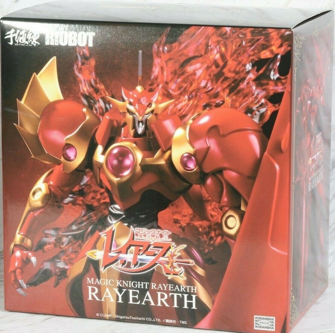 SENTINEL RIOBOT MAGIC KNIGHT RAYEARTH LEGENDARY GUARDIANS LORD OF FIRE RAYEARTH