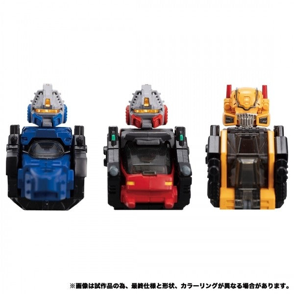 Takaratomy Diaclone Reboot DA-53 TRYVERSE BULLET CORE SET