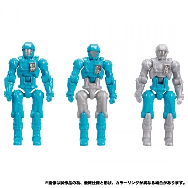 Takaratomy Diaclone Reboot DA-53 TRYVERSE BULLET CORE SET