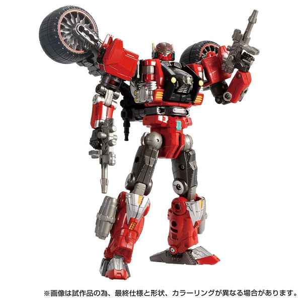 Takaratomy Diaclone Reboot DA-59 TRYVERSE TRI RAMBLER  RED CHASER  TTmall Exclusive