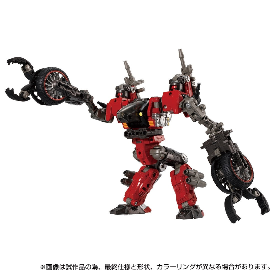 Takaratomy Diaclone Reboot DA-59 TRYVERSE TRI RAMBLER  RED CHASER  TTmall Exclusive