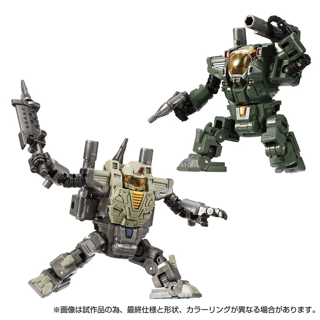 Takaratomy Diaclone Reboot DA-84 POWERED SUITS PS/202X  COSMO MARINES  SET (TTMALL Exclusive)