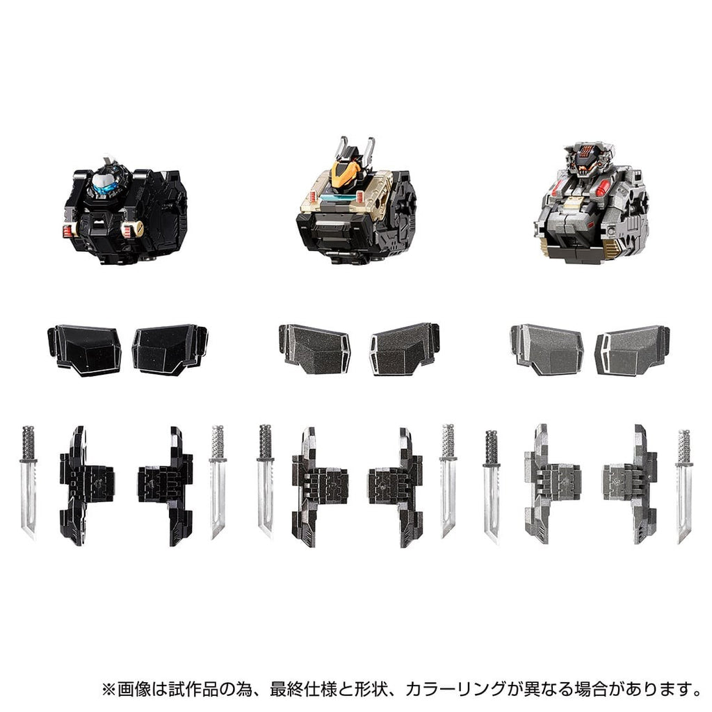 Takaratomy Diaclone Reboot TACTICAL MOVER TM-21 EX CORE & ARMAMENT SET 1