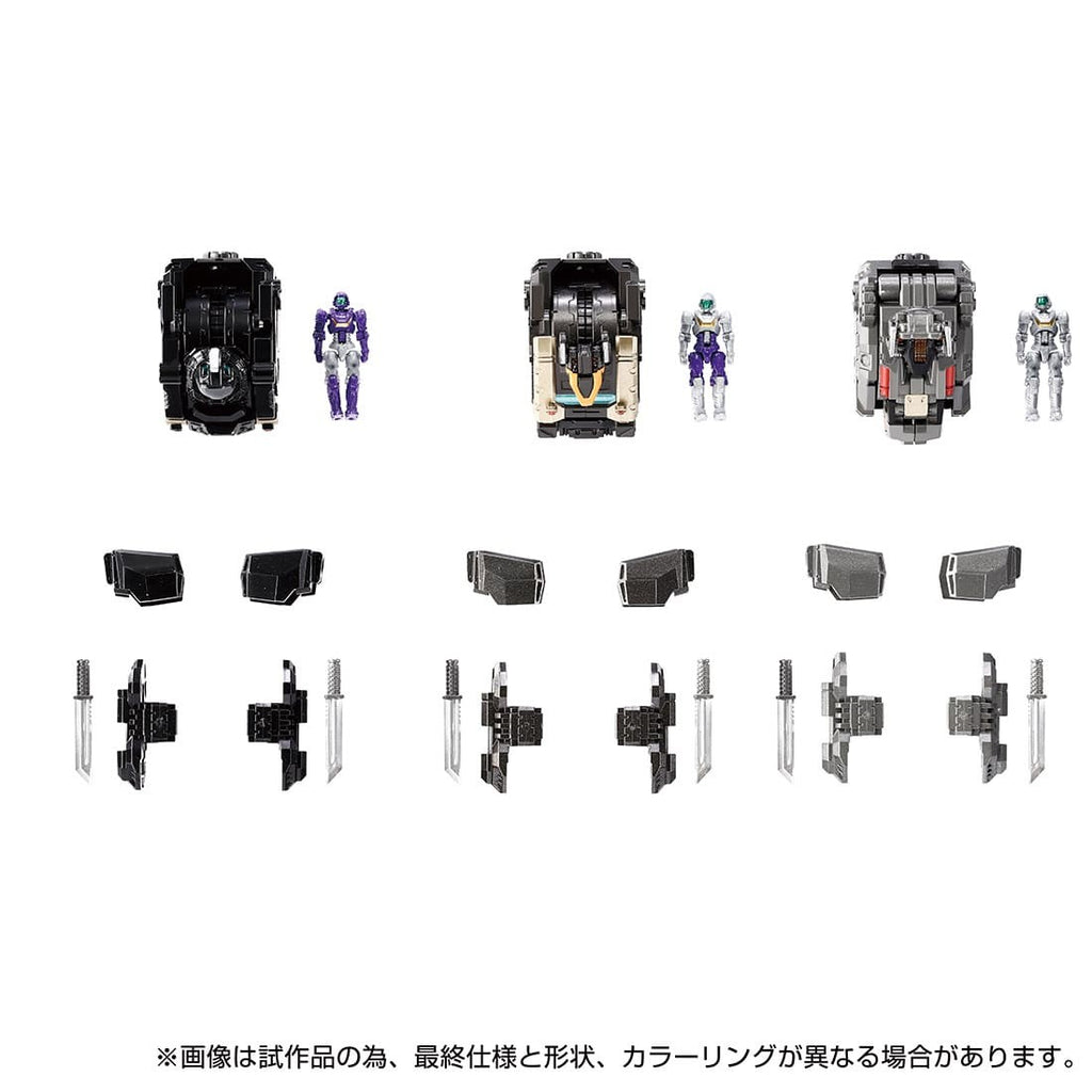 Takaratomy Diaclone Reboot TACTICAL MOVER TM-21 EX CORE & ARMAMENT SET 1