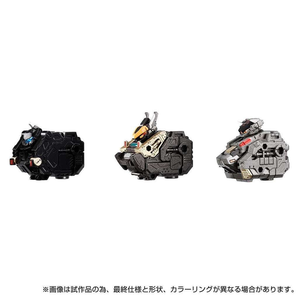 Takaratomy Diaclone Reboot TACTICAL MOVER TM-21 EX CORE & ARMAMENT SET 1