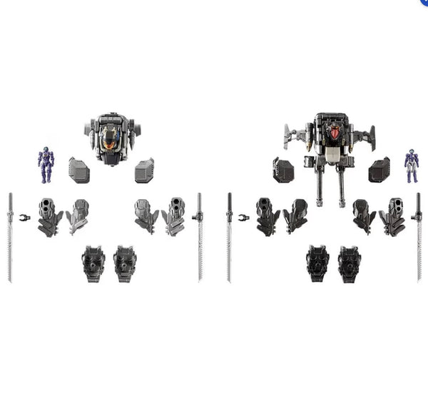 Takaratomy Diaclone Reboot TACTICAL MOVER TM-23 EX CORE & ARMAMENT SET 2