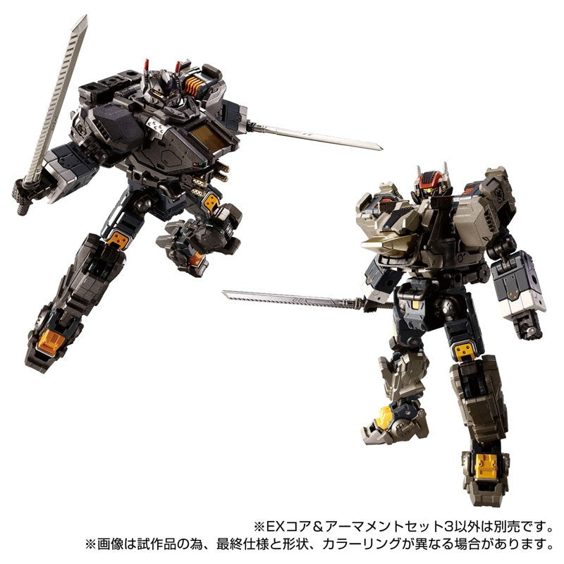 Takaratomy Diaclone Reboot TACTICAL MOVER TM-30 TACTICAL MOVER EX CORE & ARMAMENT SET 3