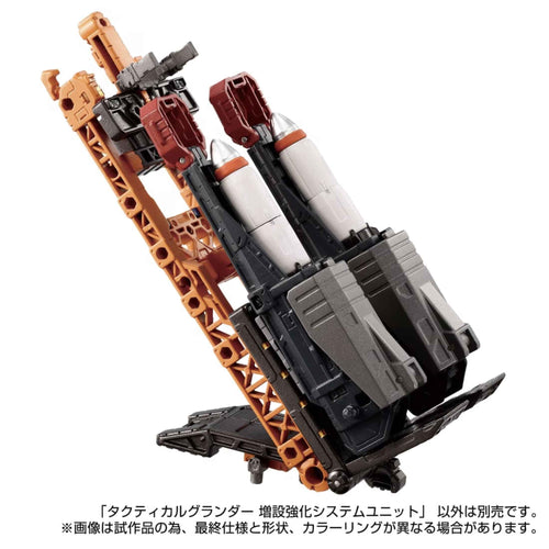 Takaratomy Diaclone Reboot TM-34 TACTICAL MOVER TACTICAL GRANDER REINFORCEMENT SYSTEM UNITS