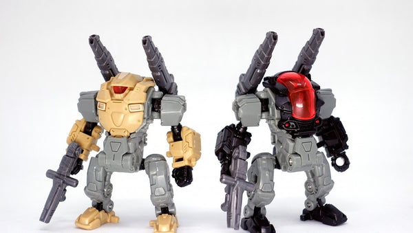 Takaratomy Diaclone Reboot: DA-00 Powered System Set A+C Type (Desert Combat Squad Version)
