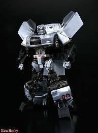 Takaratomy Transformers Alternity A-01 Nissan GT-R Convoy (Ultimate Metal Silver)