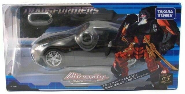 Takaratomy Transformers Alternity A-02 Nissan Fairlady Z Megatron (Premium Diamond Black)
