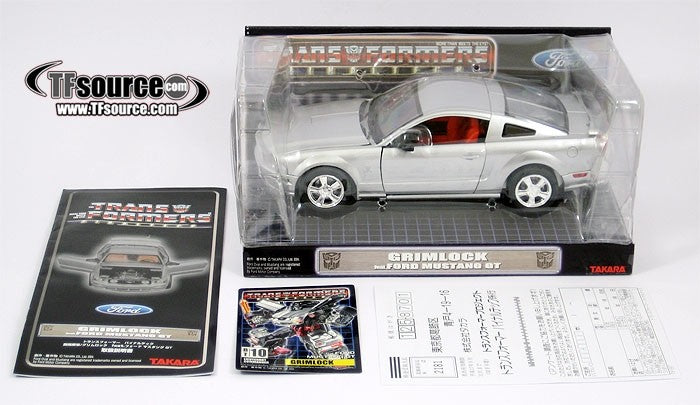 Takaratomy Transformers Binaltech BT-10 Grimlock feat. Ford Mustang GT