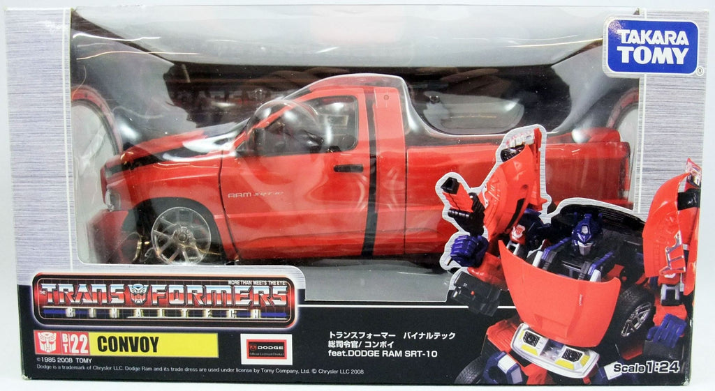 Takaratomy Transformers Binaltech BT-22 Convoy feat. Dodge Ram SRT-10