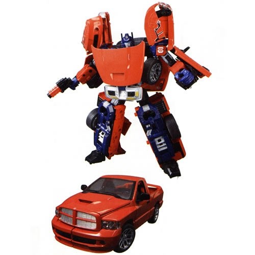 Takaratomy Transformers Binaltech BT-22 Convoy feat. Dodge Ram SRT-10