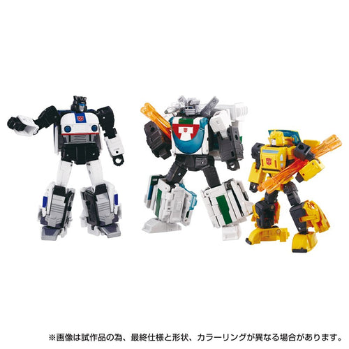 Takaratomy Transformers Dramatic Capture Series Cybertron Chase