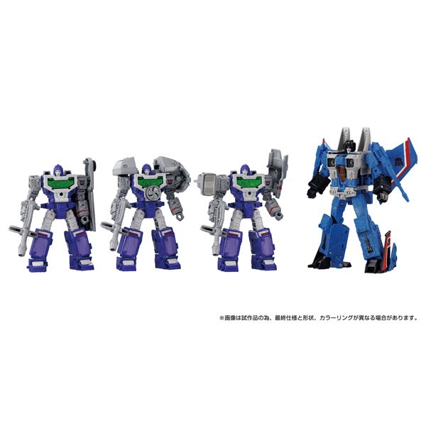 Takaratomy Transformers Dramatic Capture Series Decepticons - Part 1: Thundercracker & Reflector