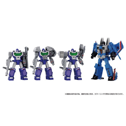 Takaratomy Transformers Dramatic Capture Series Decepticons - Part 1: Thundercracker & Reflector