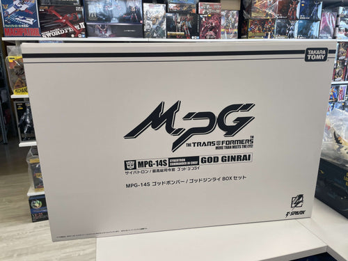 Takaratomy Transformers Masterpiece Gattai MPG-14S Godbomber/Godginrai Box Set