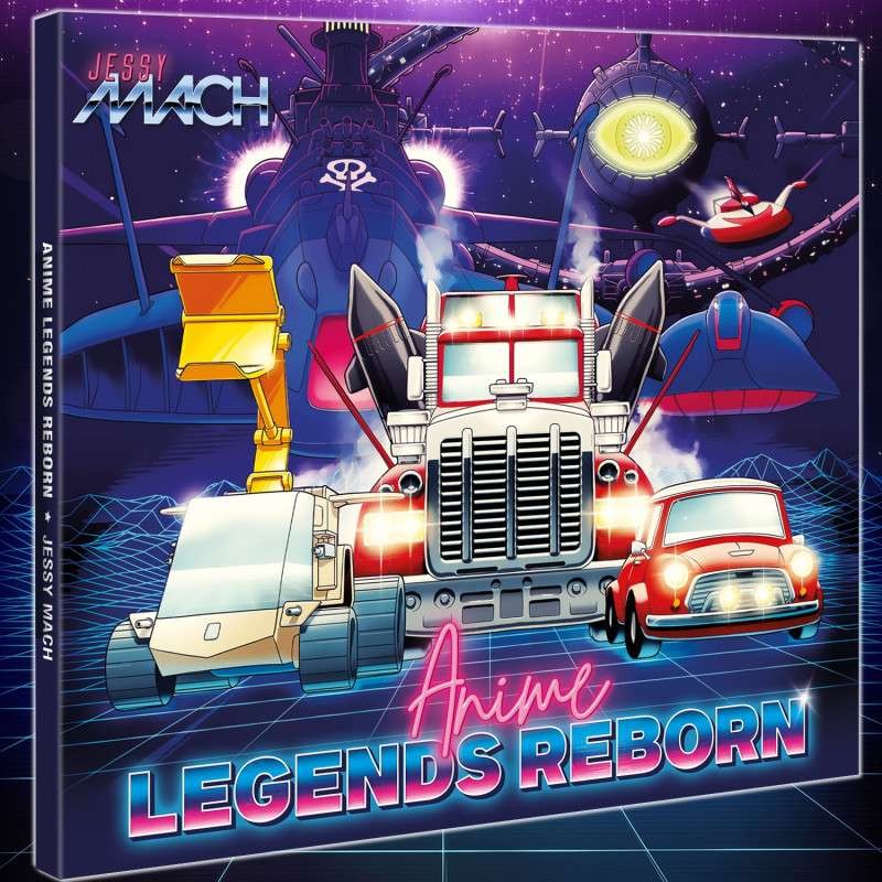 Tele80 Anime Legends Reborn 33rpm Vinyl
