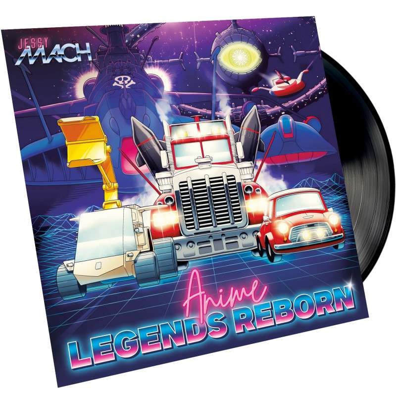 Tele80 Anime Legends Reborn 33rpm Vinyl
