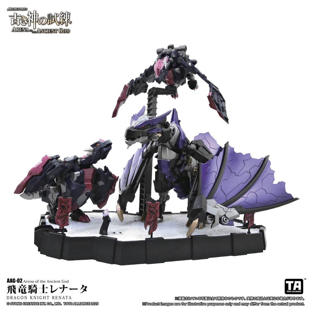 TOYS ALLIANCE ARCHECORE "ARENA OF THE ANCIENT GOD" 1:60 Scale AAG-02 Dragon Knight Renata