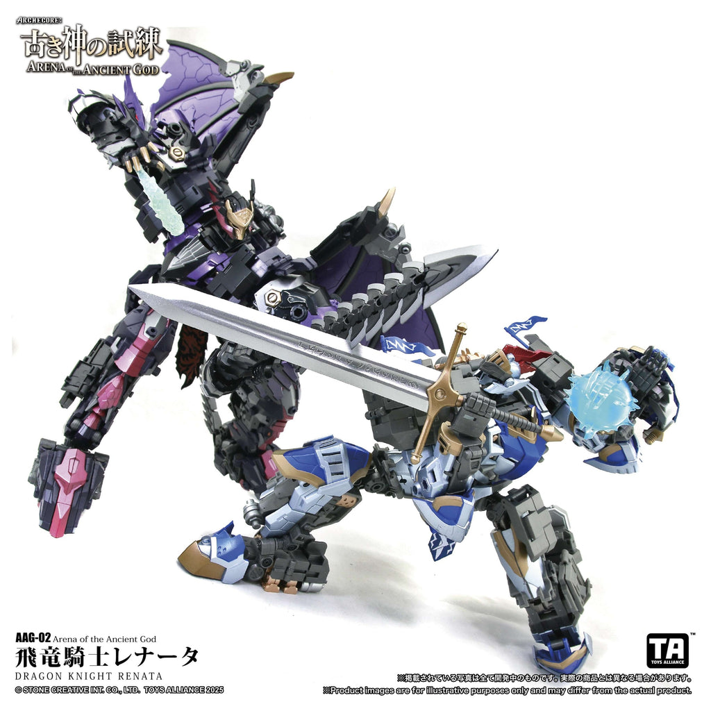 TOYS ALLIANCE ARCHECORE "ARENA OF THE ANCIENT GOD" 1:60 Scale AAG-02 Dragon Knight Renata