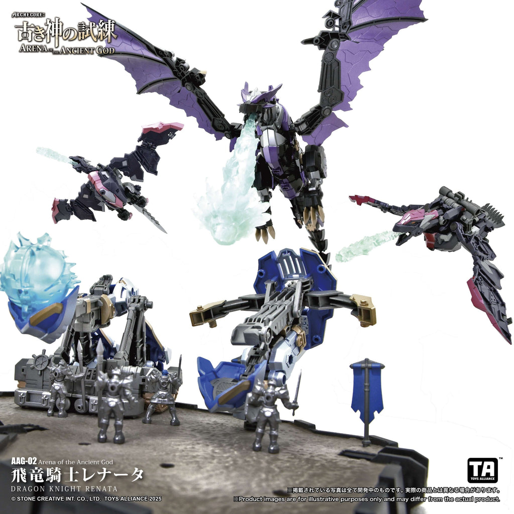 TOYS ALLIANCE ARCHECORE "ARENA OF THE ANCIENT GOD" 1:60 Scale AAG-02 Dragon Knight Renata