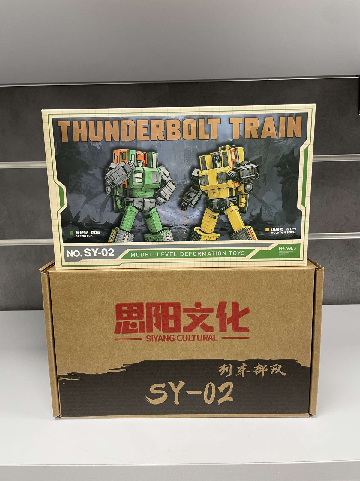 Transformers 3D Party Siyang Cultural SY-02 YC005 Seizan & YC006 Suiken Set of 2