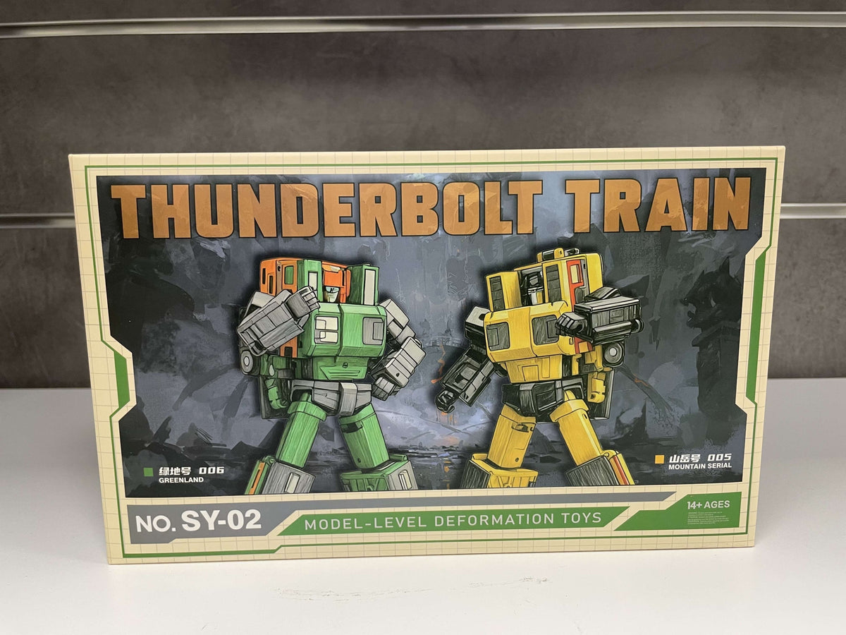 Transformers 3D Party Siyang Cultural SY-02 YC005 Seizan & YC006 Suiken Set of 2