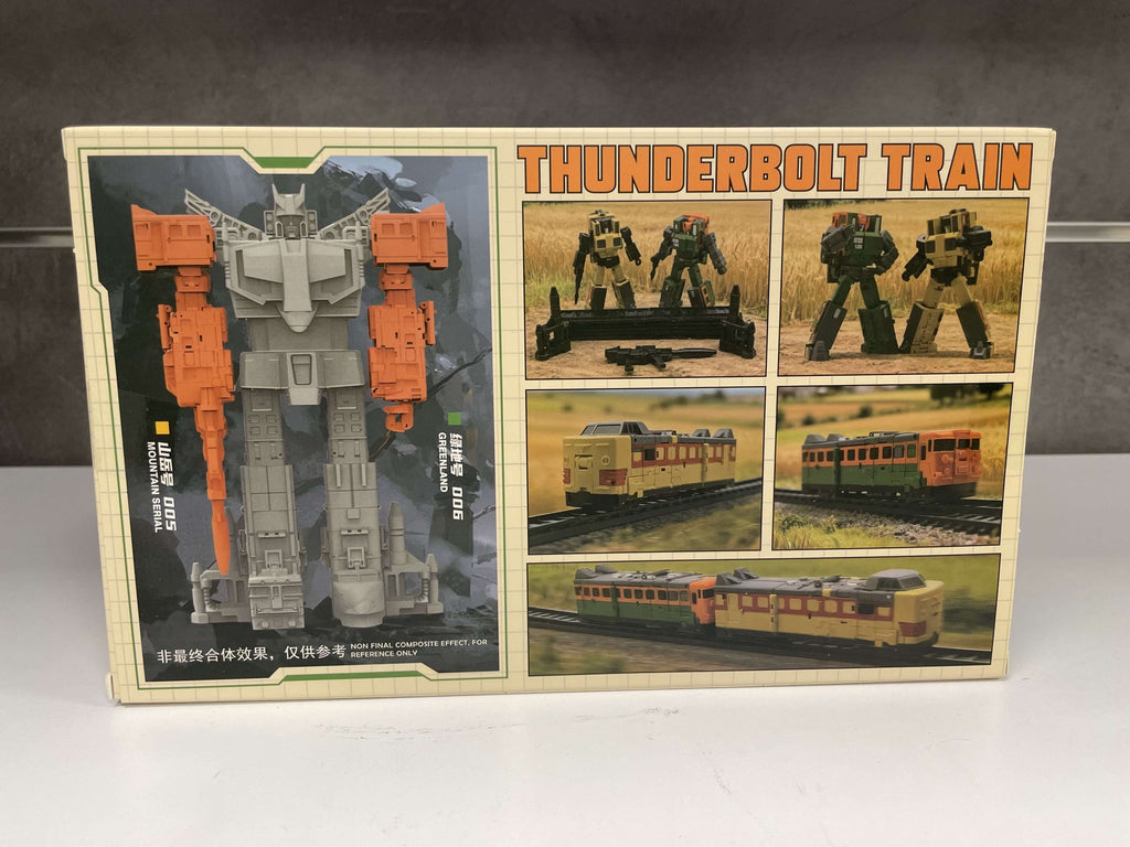 Transformers 3D Party Siyang Cultural SY-02 YC005 Seizan & YC006 Suiken Set of 2
