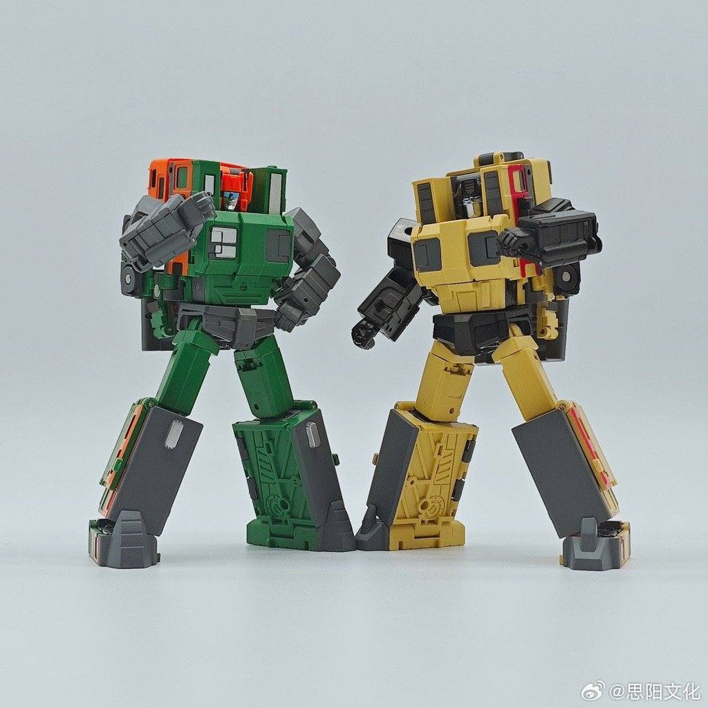 Transformers 3D Party Siyang Cultural SY-02 YC005 Seizan & YC006 Suiken Set of 2