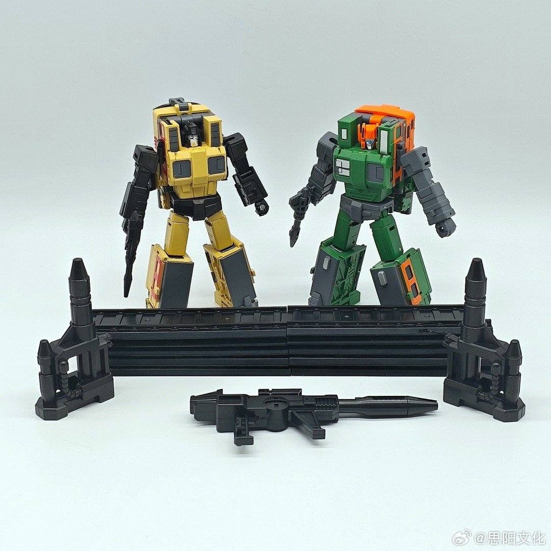 Transformers 3D Party Siyang Cultural SY-02 YC005 Seizan & YC006 Suiken Set of 2