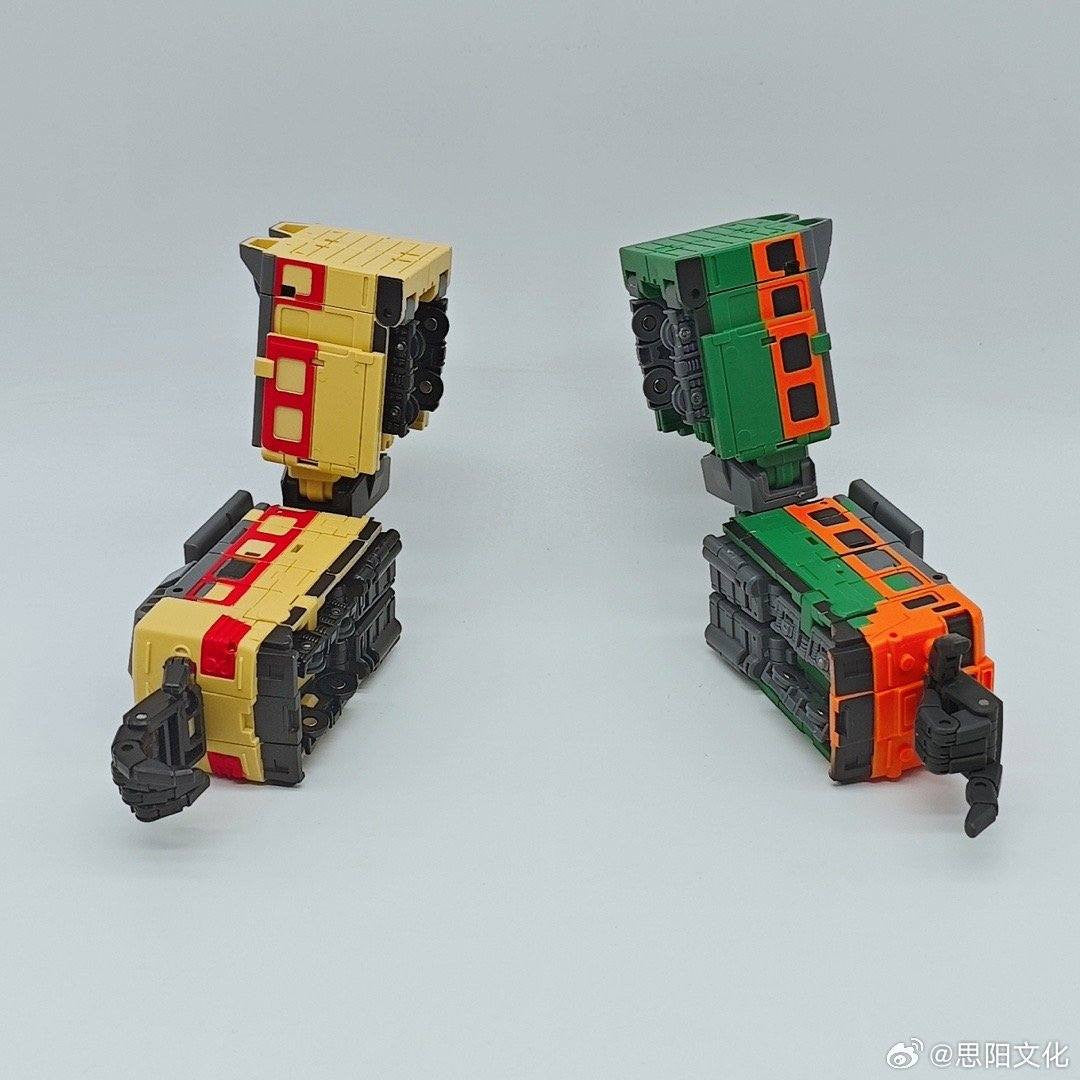 Transformers 3D Party Siyang Cultural SY-02 YC005 Seizan & YC006 Suiken Set of 2