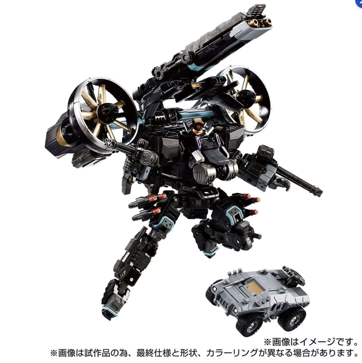 Takaratomy Diaclone Reboot TACTICAL MOVER TM-22 GARUDA VERSAULTER  GYRO LIFTER UNIT  RAVEN (TTMALL EXCLUSIVE)