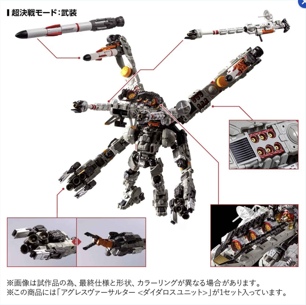 Takaratomy Diaclone Reboot TM-36 AGGRESS VERSAULTER  DAEDALUS UNIT
