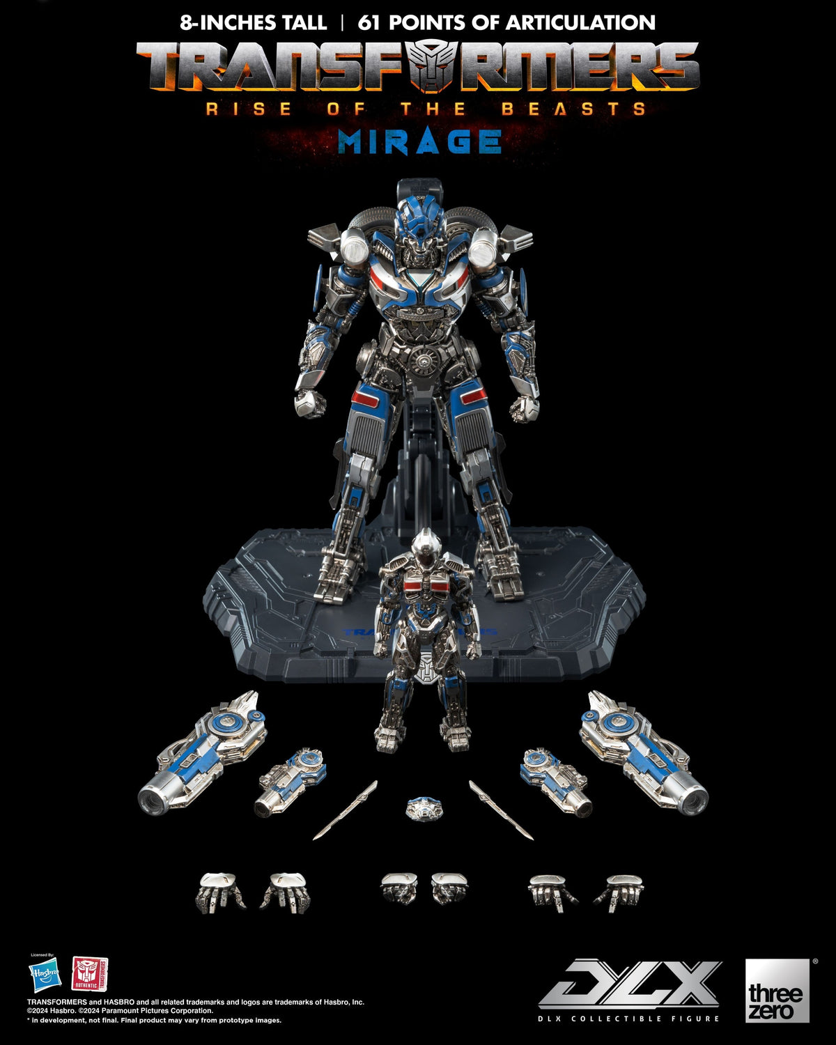 Threezero Transformers: Rise of the Beasts - DLX Mirage In Stock