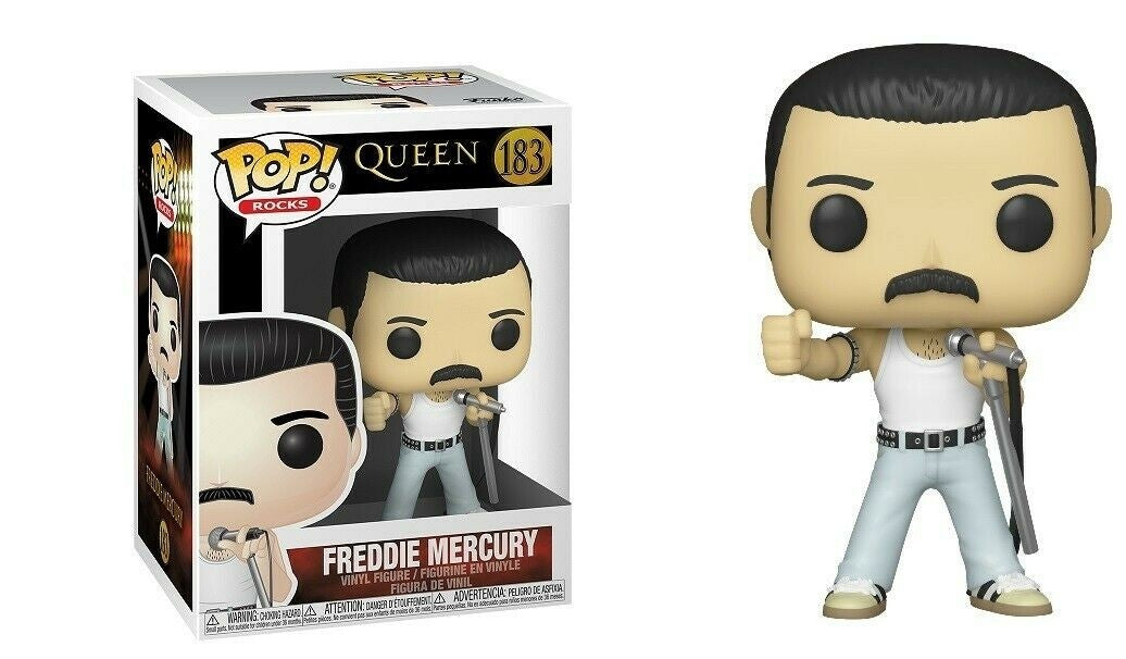 Funko POP Rocks Queen 183 Freddie Mercury "Radio Gaga"