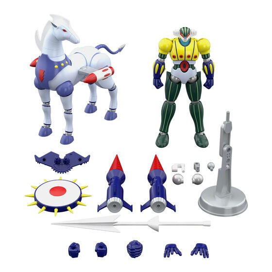 Bandai SMP(SHOKUGAN MODELING PROJECT) Koutetsu Jeeg Through-In Set Premium Exclusive