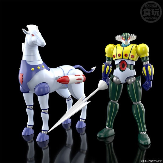 Bandai SMP(SHOKUGAN MODELING PROJECT) Koutetsu Jeeg Through-In Set Premium Exclusive