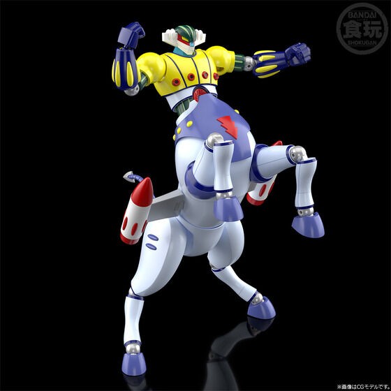 Bandai SMP(SHOKUGAN MODELING PROJECT) Koutetsu Jeeg Through-In Set Premium Exclusive