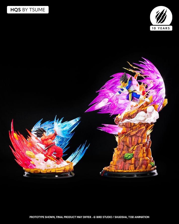 Tsume HQS Dragonball Z Goku Kaioh-Ken VS Vegeta Galick Gun 1/6