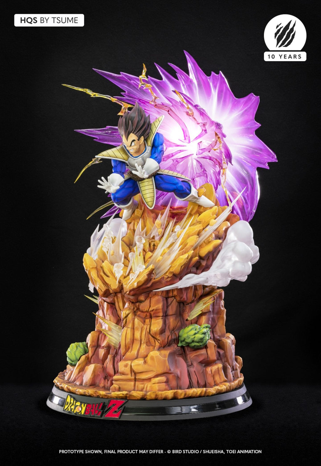 Tsume HQS Dragonball Z Goku Kaioh-Ken VS Vegeta Galick Gun 1/6